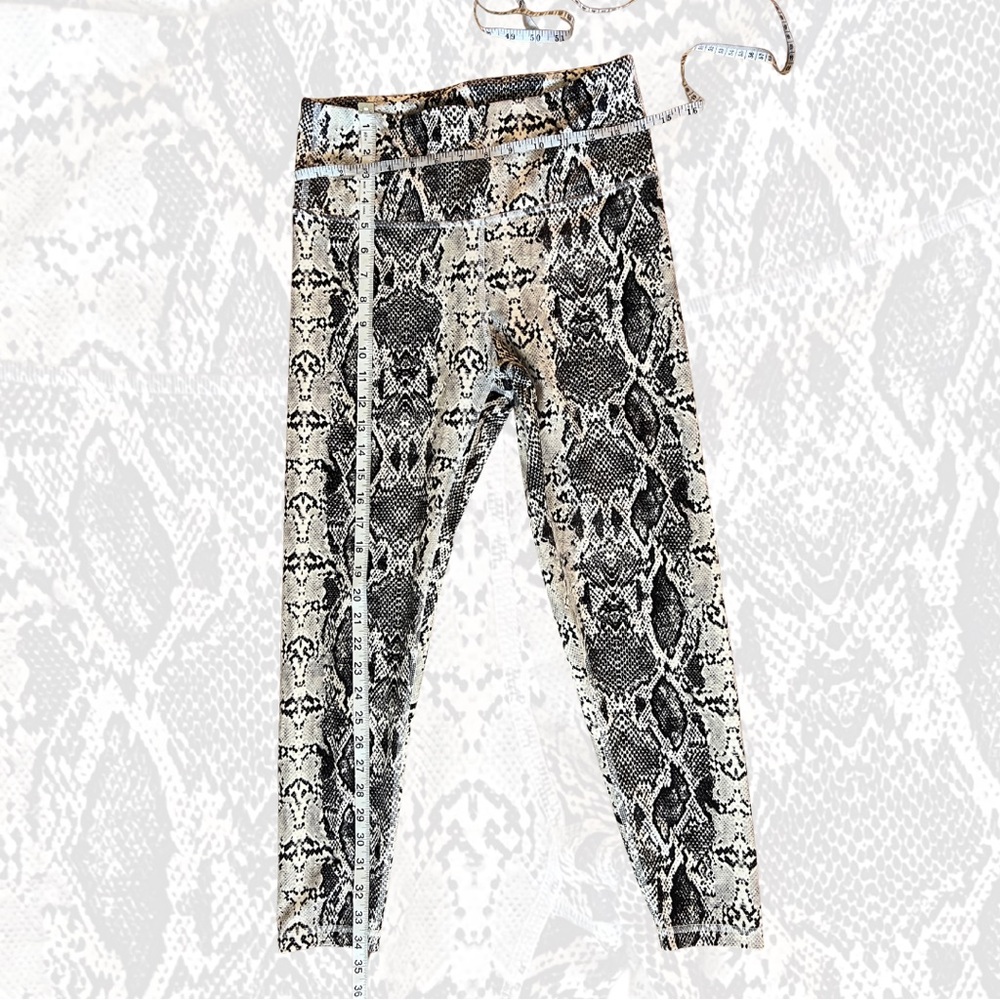 Balance Collection Snake Print Leggings, Size L - Picture 2 of 3
